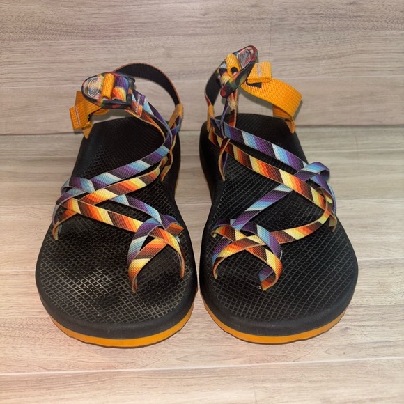 Chaco ZX/2 Rainbow Pride Strappy Hiking Sandals - Picture 1 of 7